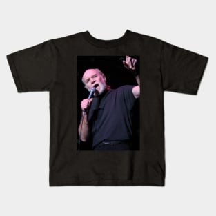 George Carlin Photograph Kids T-Shirt